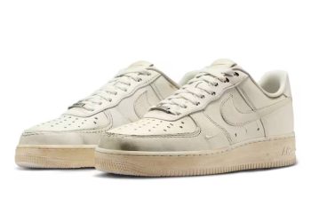 Nike ha sorprendido al mundo sneaker con el lanzamiento de las Air Force 1 Low “Dirty Triple White”