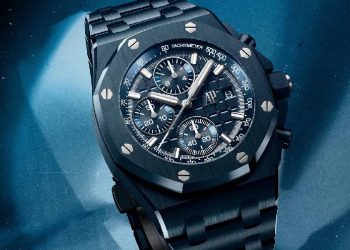 Audemars Piguet y la reinvención del Royal Oak en cerámica azul
