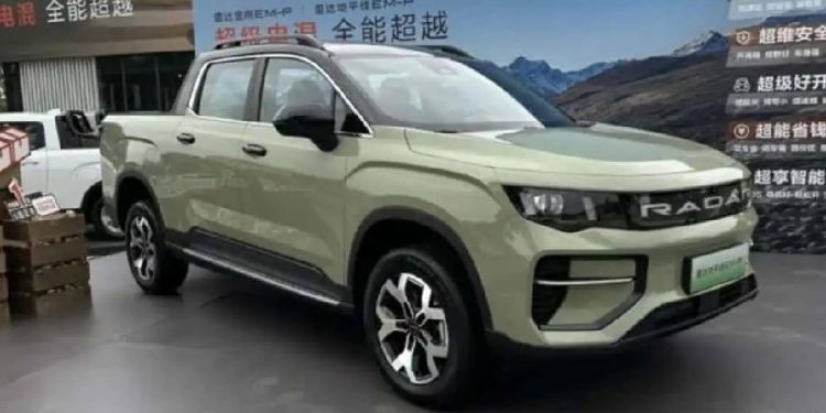 Geely tiene en China el pick-up PHEV anti Ford Ranger