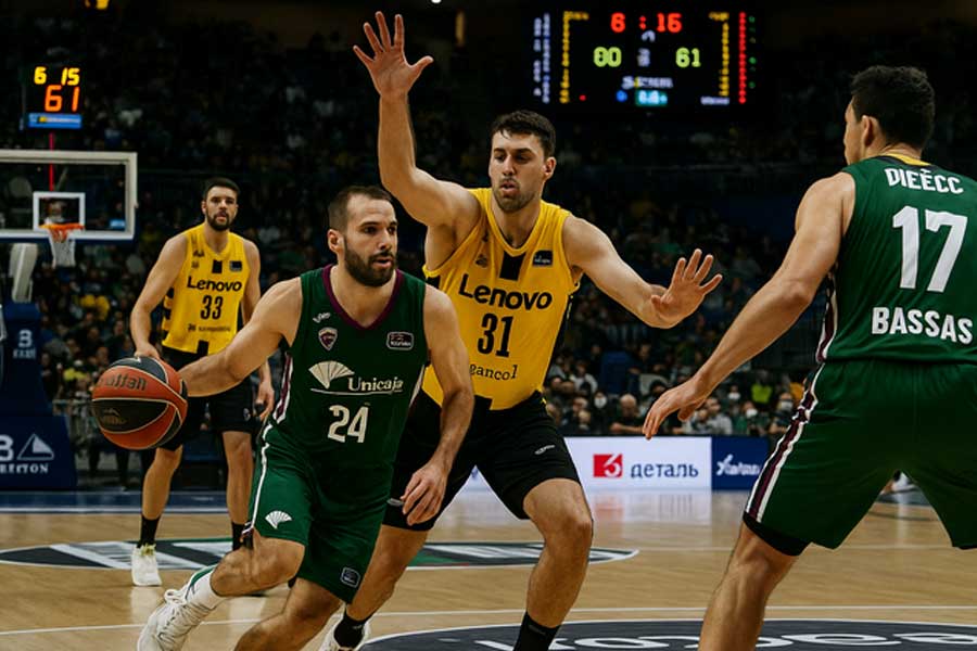 Jugadores Liga ACB Unicaja baloncesto español
