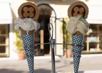 Lujo en cucharadas: La nueva heladería de Louis Vuitton en Toscana