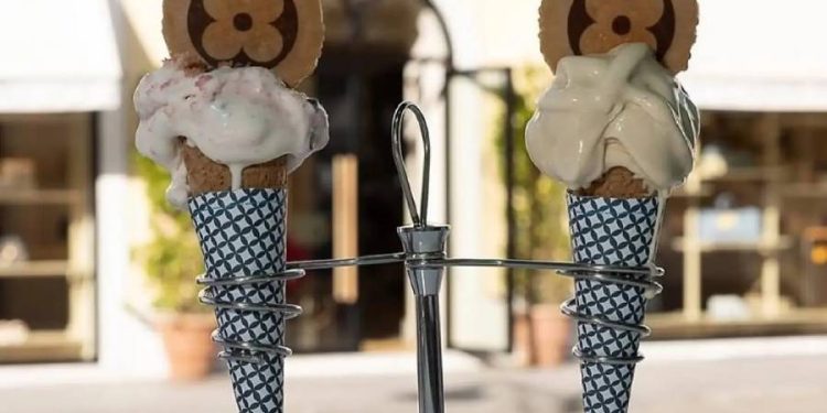 Lujo en cucharadas: La nueva heladería de Louis Vuitton en Toscana