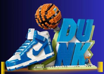 Nike y LEGO lanzan su primer set conjunto para inspirar creatividad y movimiento infantil