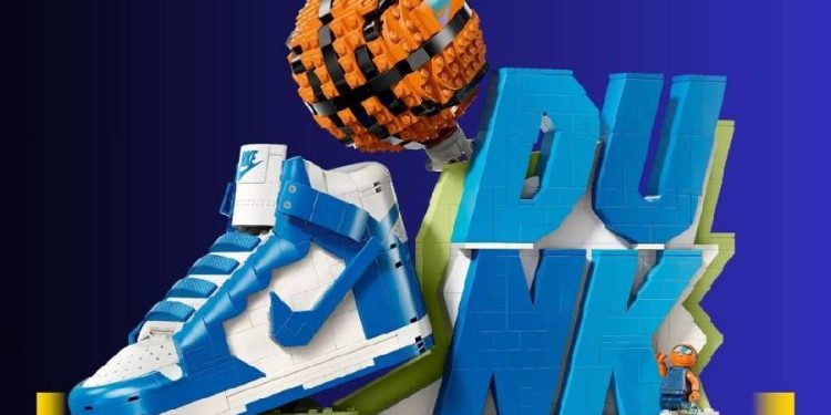 Nike y LEGO lanzan su primer set conjunto para inspirar creatividad y movimiento infantil