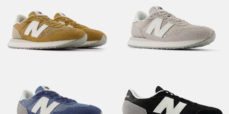 New Balance pone sus emblemáticas 237 en cuatro colores a casi mitad de precio para que luzcamos bien setenteros este verano
