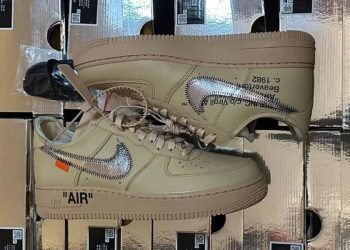 Las Nike Air Force 1 de Off White vuelven con una edición “Sesame” que reescribe el legado de Virgil Abloh