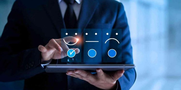 Reputación empresarial hombre experiencia de cliente