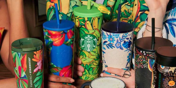 Starbucks FARM Rio colaboración