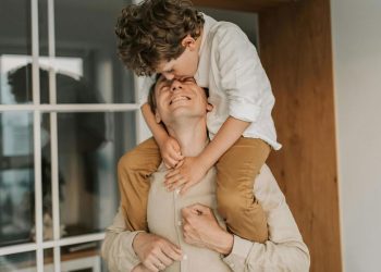 día del padre papá e hijo