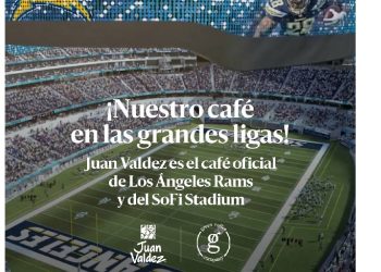 Juan Valdez y Los Angeles Rams, el café colombiano conquista la NFL