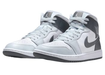 Las Air Jordan 1 Mid “Smoke Grey” demuestran que el gris es el mejor color para tus zapatillas