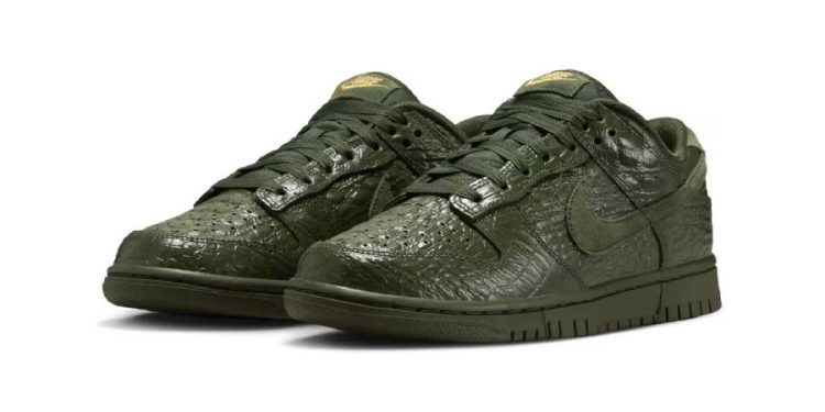 Las Nike Dunk Low “Crocodile” son la versión más salvaje de estas zapatillas