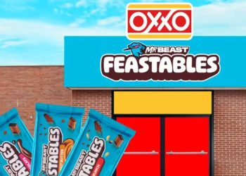 Oxxo y Mr Beast Feastables