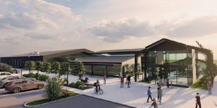 Comienza la construcción de estación mall en Alvear con propuesta integral