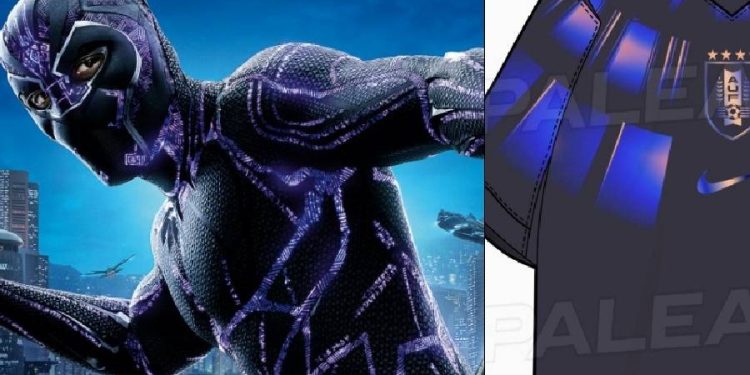 Uruguay sorprende con una camiseta visitante inspirada en Black Panther para 2026