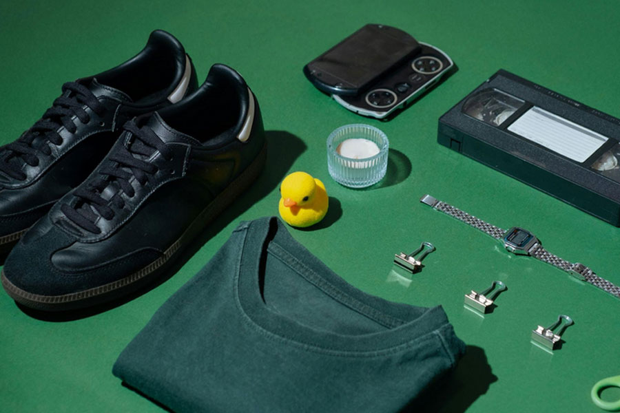 accesorios de lujo para hombres zapatos camisa reloj tonalidad verde