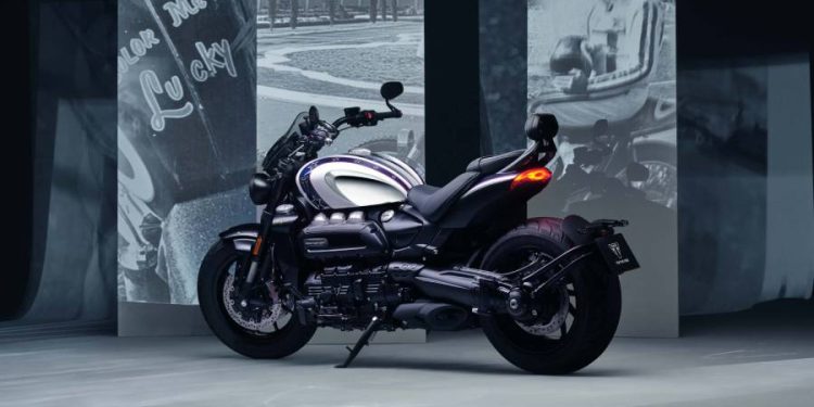 Triumph Rocket 3 homenajea al acróbata más intrépido sobre las dos ruedas