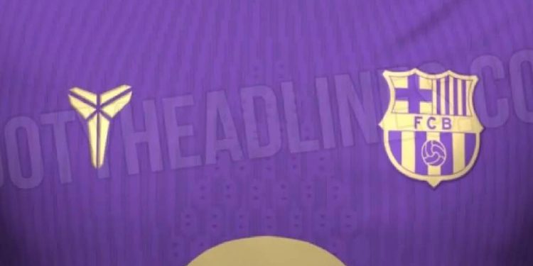 Filtrada la segunda equipación del Barça 2026-27: homenaje brutal a los Lakers de Kobe Bryant
