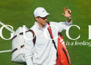 Gucci redefine el lujo en el tenis con Jannik Sinner