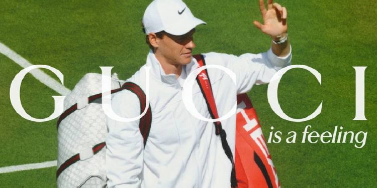 Gucci redefine el lujo en el tenis con Jannik Sinner