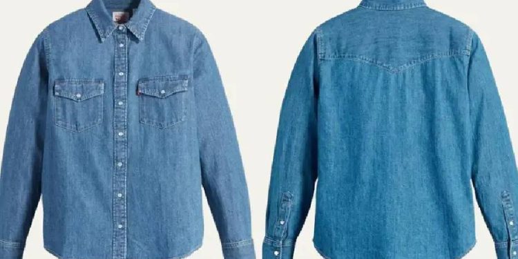 La camisa denim Levi’s para otoño: versátil y atemporal