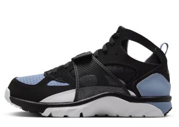 Air Trainer Huarache Black and Cool Blue