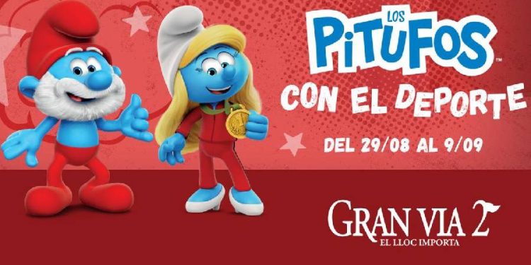 Pitufos llegan a Gran Via 2