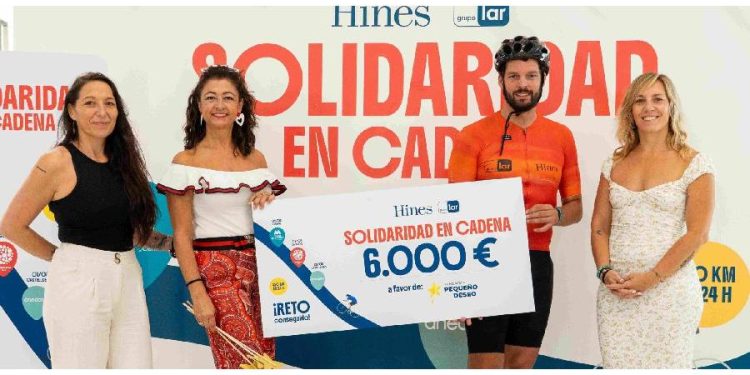 Solidaridad en Cadena: 450 km solidarios impulsados por Lar España