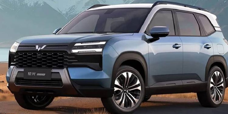 Wuling Starlight 560 2026 podría venderse como la nueva generación de Chevrolet Captiva