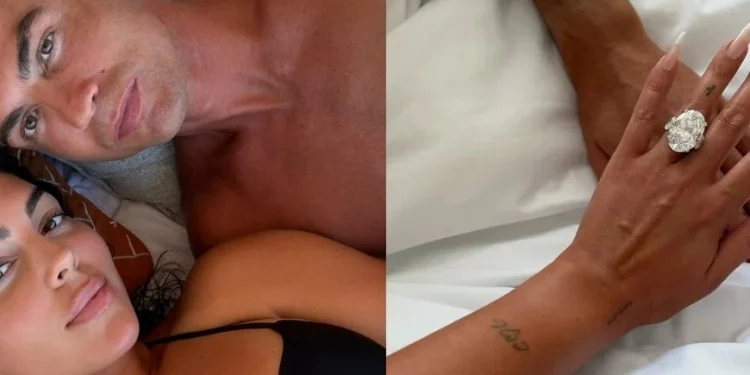 Georgina y su anillo: un símbolo de estatus y romance