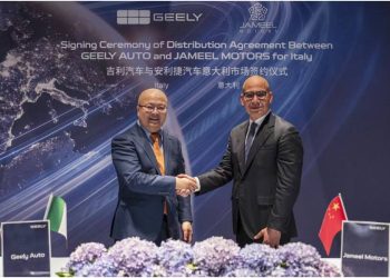 Geely acelera su expansión global con nuevo acuerdo de distribución en Italia