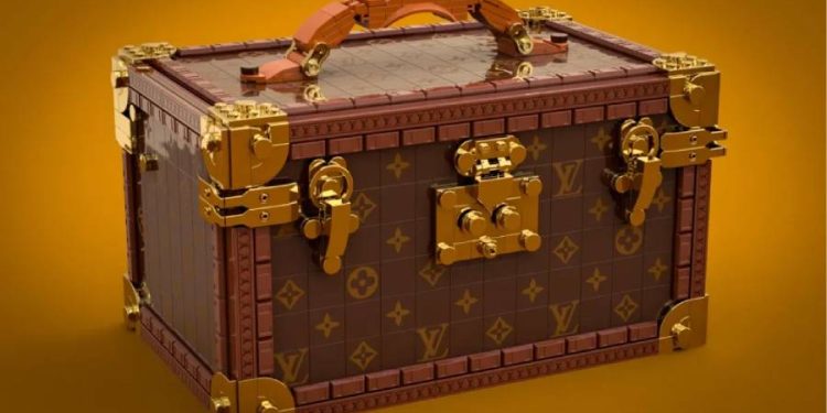 ¿Imaginas un bolso de lujo hecho con piezas LEGO? Esto es lo que hizo un fanático