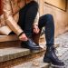 Botines negros para mujer moda calzado