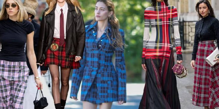 Estampados de cuadros para otoño 2025