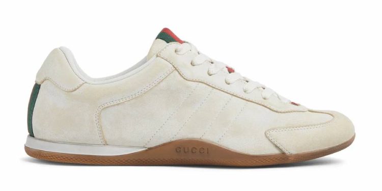 Los primeros tenis Gucci diseñados