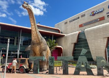 Tierra de Titanosaurios, la experiencia prehistórica que transforma a Titán Plaza