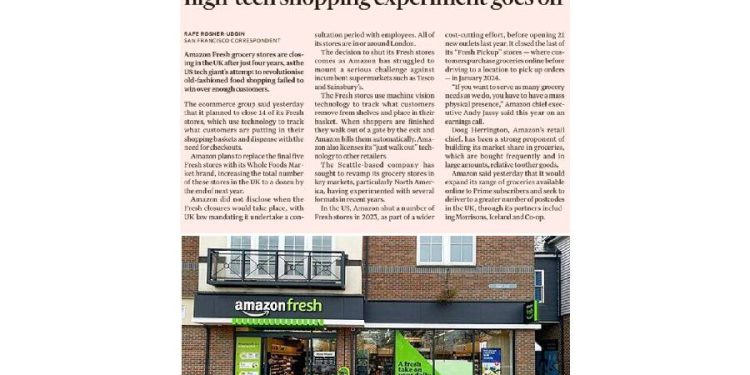 Malas noticias de Amazon: ¿cierre inevitable o espejo de un retail en transición?