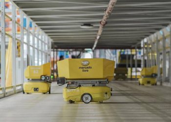 MercadoLibre revoluciona su logística en Brasil con robots inteligentes