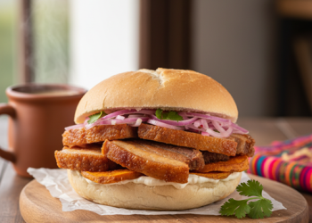 Pan con Chicharrón