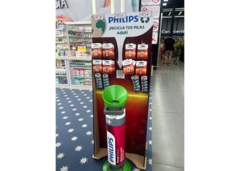 Pilas Philips: sostenibilidad con futuro comercial