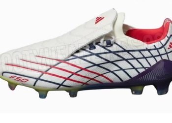 Se filtra la bota Adidas F50 Spider 2026 Remake en color blanco