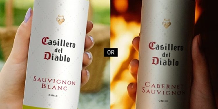 Concha y Toro apuesta por el vino en lata para crecer en Reino Unido y Japón