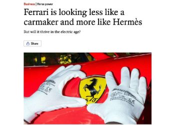 ¿Es Ferrari el Hermès del sector Automóvil?
