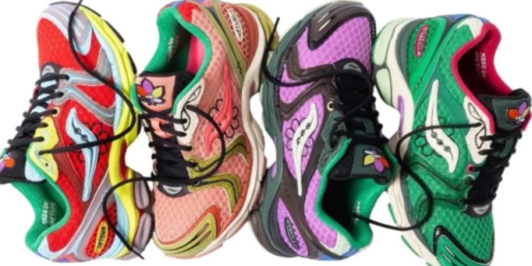Las Saucony ProGrid Triumph 4 “Flowers Grow Uptown» son las zapatillas primaverales