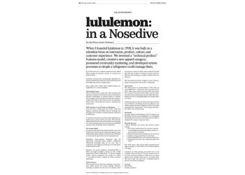 El momento de renacer de lululemon: una dosis de honestidad y audacia directiva