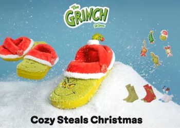 Grinch Crocs: navidad con estilo