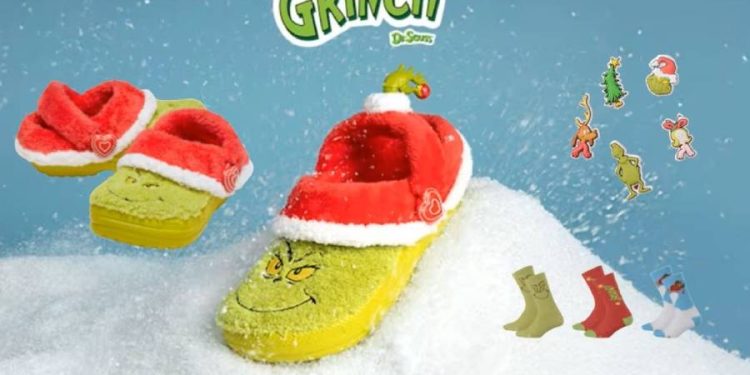Grinch Crocs: navidad con estilo