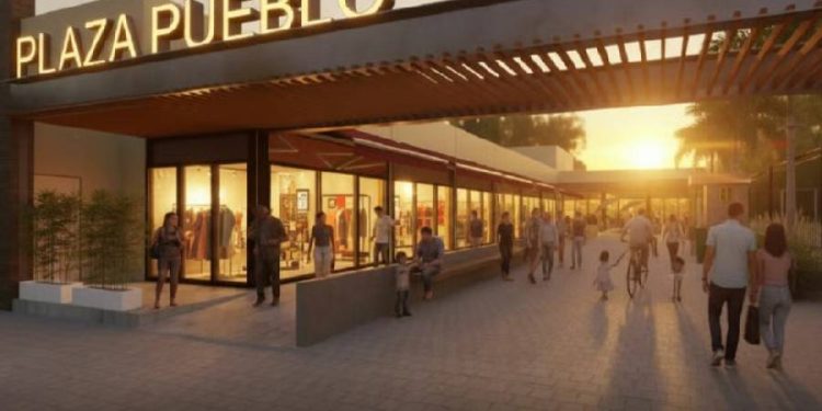 Ibarlucea da un paso clave en su crecimiento con el nuevo centro comercial Plaza Pueblo