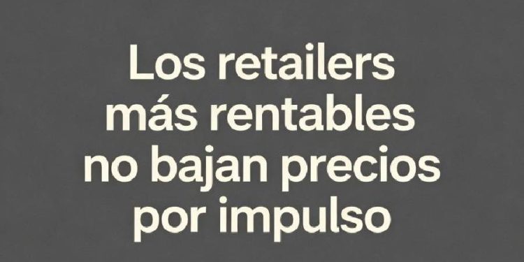 ¿Qué pasa realmente cuando bajas 10% el precio?