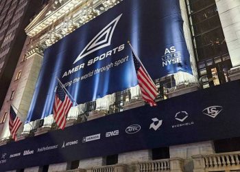 Amer Sports alcanza nuevo máximo: ventas y beneficios en un trimestre récord
